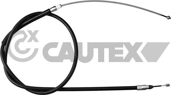Cautex 208026 - Тросик, cтояночный тормоз autosila-amz.com
