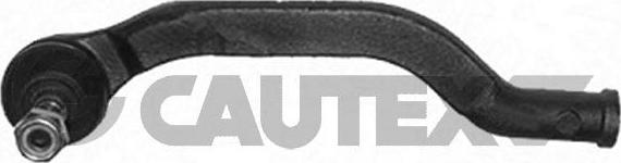 Cautex 754931 - Наконечник рулевой тяги, шарнир autosila-amz.com