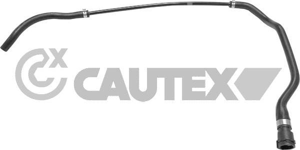 Cautex 754366 - Шланг радиатора autosila-amz.com