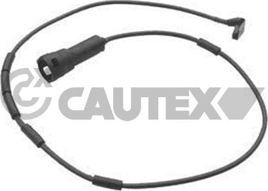 Cautex 755099 - Сигнализатор, износ тормозных колодок autosila-amz.com