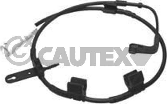 Cautex 755095 - Сигнализатор, износ тормозных колодок autosila-amz.com