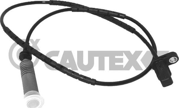 Cautex 755191 - Датчик ABS, частота вращения колеса autosila-amz.com