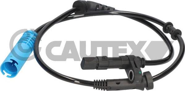 Cautex 755192 - Датчик ABS, частота вращения колеса autosila-amz.com