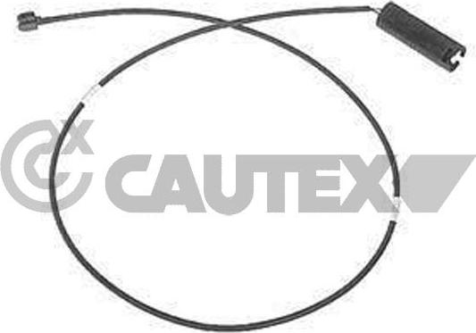 Cautex 755106 - Сигнализатор, износ тормозных колодок autosila-amz.com