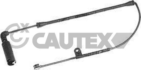 Cautex 755111 - Сигнализатор, износ тормозных колодок autosila-amz.com