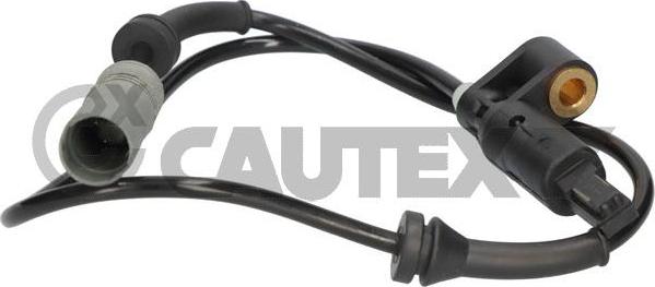 Cautex 755185 - Датчик ABS, частота вращения колеса autosila-amz.com