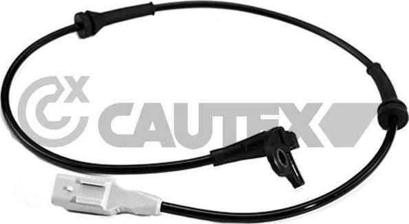 Cautex 755175 - Датчик ABS, частота вращения колеса autosila-amz.com