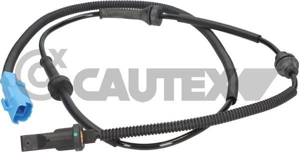 Cautex 755324 - Датчик ABS, частота вращения колеса autosila-amz.com