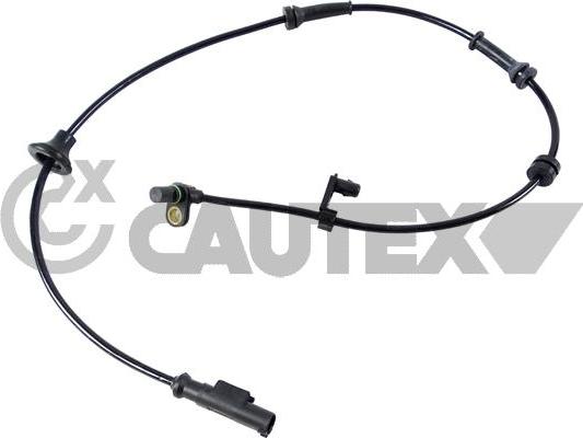 Cautex 755327 - Датчик ABS, частота вращения колеса autosila-amz.com