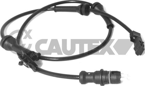 Cautex 755245 - Датчик ABS, частота вращения колеса autosila-amz.com