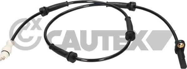 Cautex 755246 - Датчик ABS, частота вращения колеса autosila-amz.com