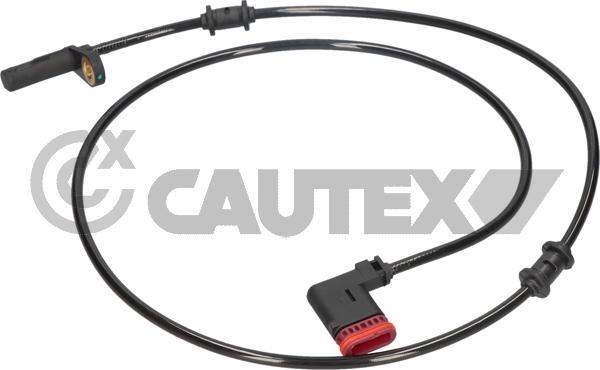 Cautex 755202 - Датчик ABS, частота вращения колеса autosila-amz.com