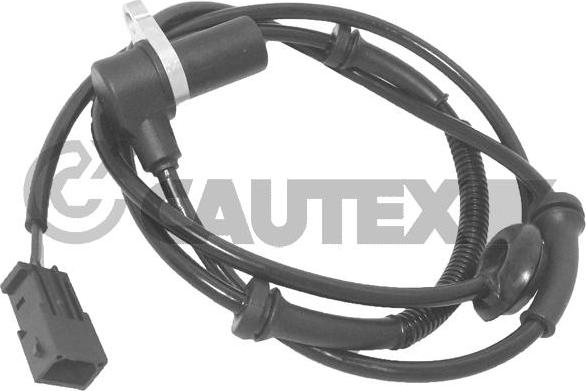 Cautex 755214 - Датчик ABS, частота вращения колеса autosila-amz.com