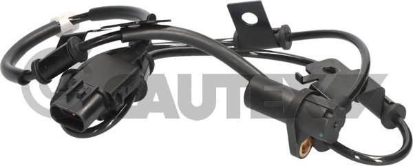 Cautex 755289 - Датчик ABS, частота вращения колеса autosila-amz.com