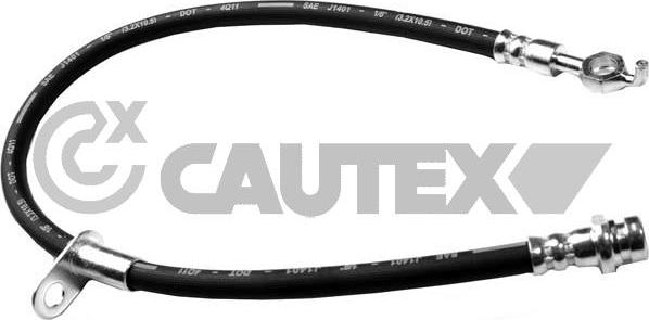 Cautex 756117 - Тормозной шланг autosila-amz.com