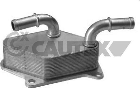 Cautex 751817 - Масляный радиатор, двигательное масло autosila-amz.com