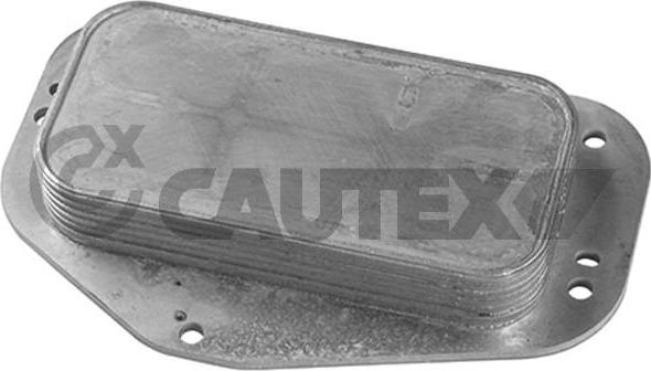 Cautex 751824 - Масляный радиатор, двигательное масло autosila-amz.com
