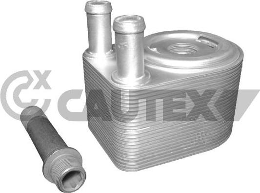 Cautex 751743 - Масляный радиатор, двигательное масло autosila-amz.com