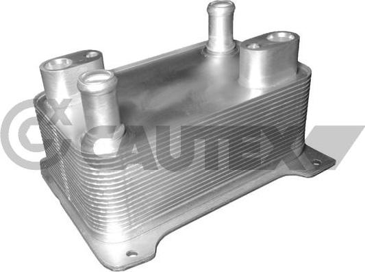Cautex 751725 - Масляный радиатор, двигательное масло autosila-amz.com