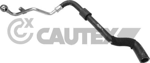 Cautex 758369 - Трубка охлаждающей жидкости autosila-amz.com