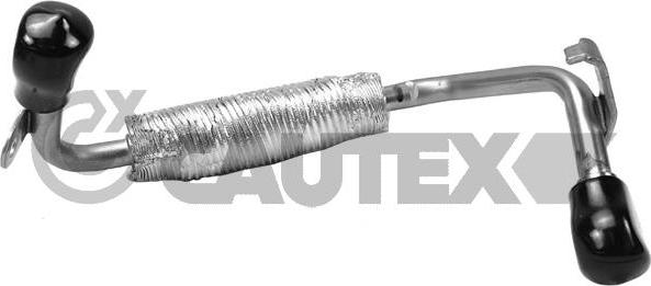 Cautex 758372 - Трубка охлаждающей жидкости autosila-amz.com
