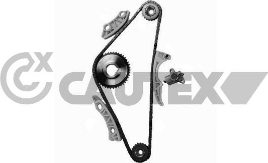 Cautex 752051 - Комплект цепи привода распредвала autosila-amz.com