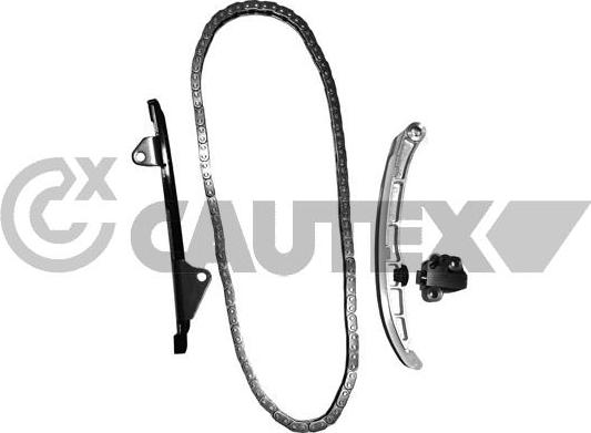 Cautex 752028 - Комплект цепи привода распредвала autosila-amz.com