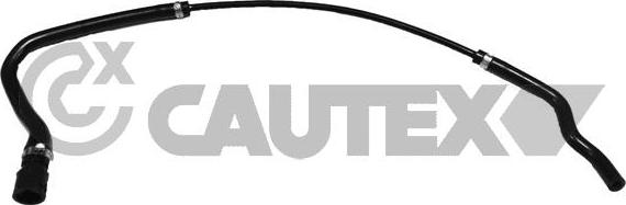 Cautex 752895 - Шланг радиатора autosila-amz.com