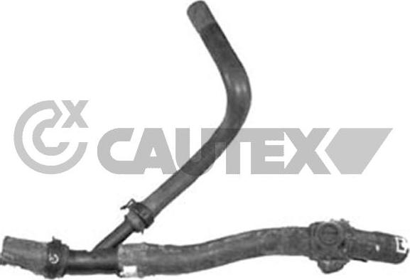 Cautex 752741 - Шланг, теплообменник - отопление autosila-amz.com