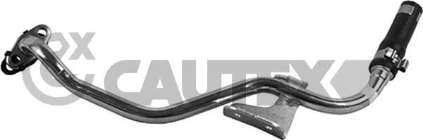 Cautex 757451 - Трубка охлаждающей жидкости autosila-amz.com