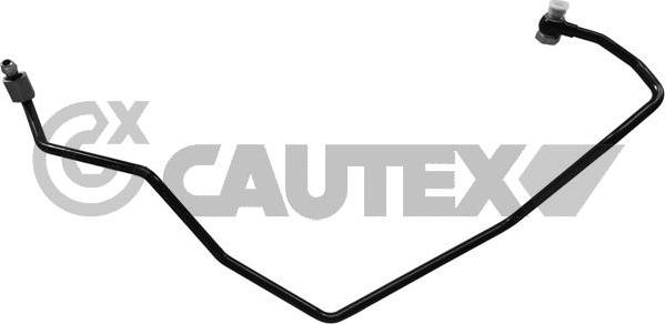 Cautex 757076 - Трубка, маслопровод компрессора autosila-amz.com