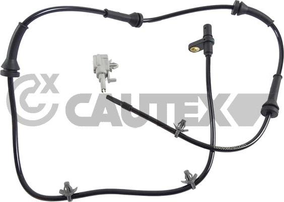 Cautex 769334 - Датчик ABS, частота вращения колеса autosila-amz.com