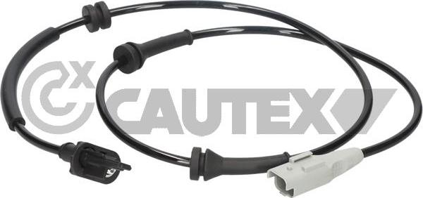 Cautex 769325 - Датчик ABS, частота вращения колеса autosila-amz.com