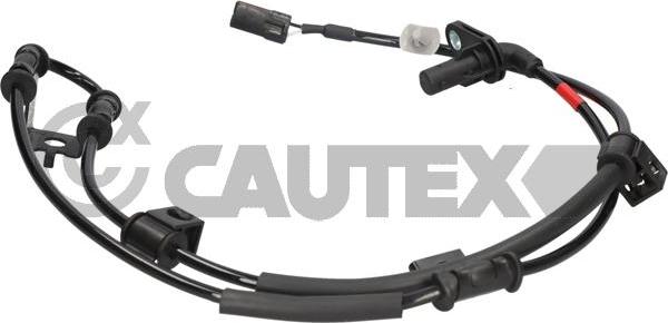 Cautex 769378 - Датчик ABS, частота вращения колеса autosila-amz.com