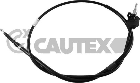 Cautex 764020 - Тросик, cтояночный тормоз autosila-amz.com