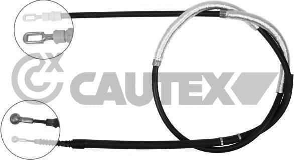 Cautex 765996 - Тросик, cтояночный тормоз autosila-amz.com