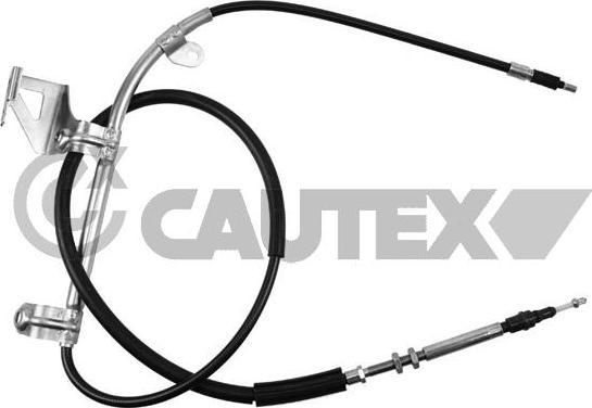 Cautex 765991 - Тросик, cтояночный тормоз autosila-amz.com