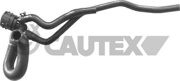 Cautex 765630 - Шланг радиатора autosila-amz.com