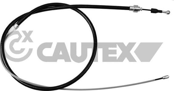 Cautex 765706 - Тросик, cтояночный тормоз autosila-amz.com