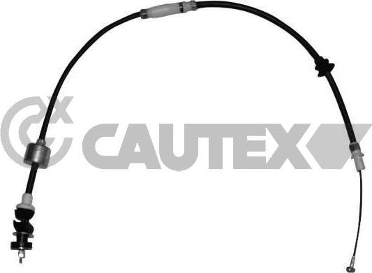 Cautex 765712 - Трос, управление сцеплением autosila-amz.com