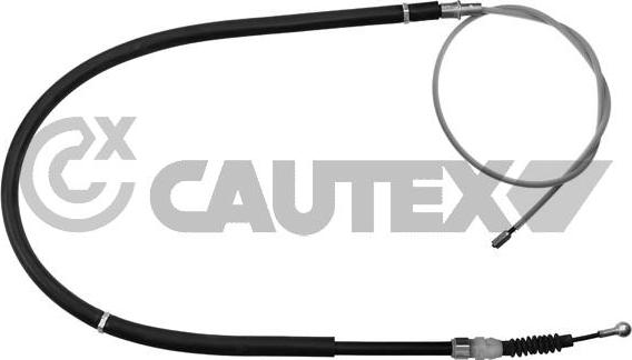 Cautex 765782 - Тросик, cтояночный тормоз autosila-amz.com