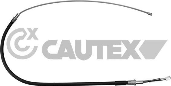Cautex 766055 - Тросик, cтояночный тормоз autosila-amz.com