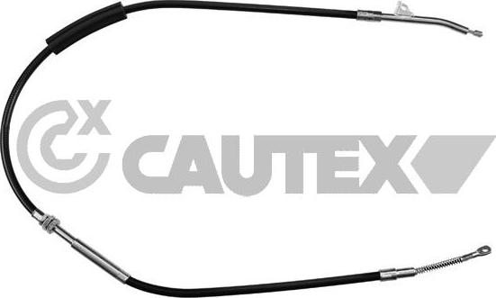 Cautex 766056 - Тросик, cтояночный тормоз autosila-amz.com
