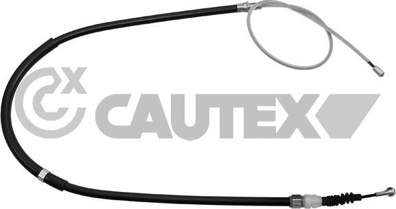 Cautex 766014 - Тросик, cтояночный тормоз autosila-amz.com