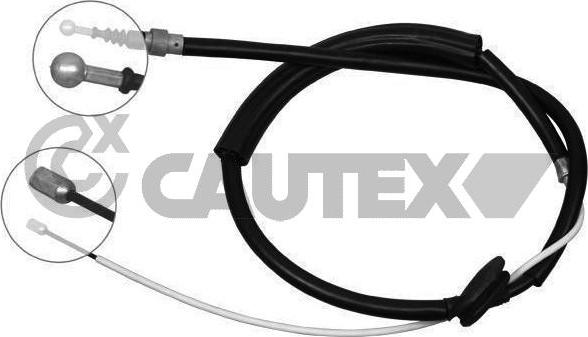 Cautex 766011 - Тросик, cтояночный тормоз autosila-amz.com