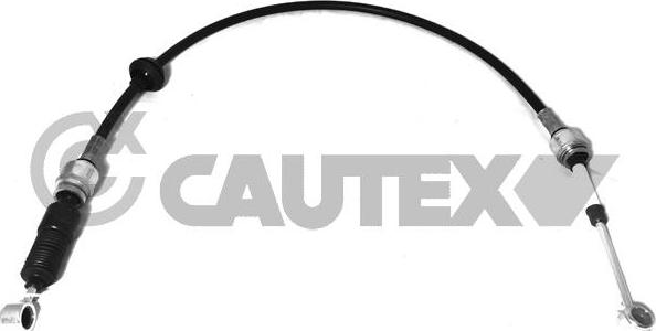Cautex 766112 - Трос, наконечник, ступенчатая коробка передач autosila-amz.com