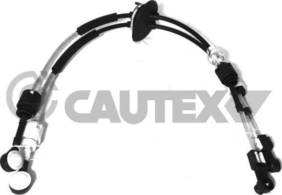 Cautex 766122 - Трос, наконечник, ступенчатая коробка передач autosila-amz.com