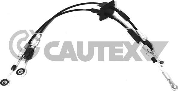 Cautex 766395 - Трос, наконечник, ступенчатая коробка передач autosila-amz.com