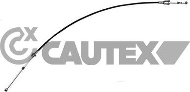 Cautex 766393 - Трос, наконечник, ступенчатая коробка передач autosila-amz.com