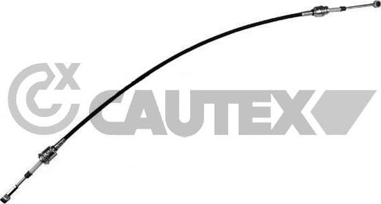 Cautex 766386 - Трос, наконечник, ступенчатая коробка передач autosila-amz.com